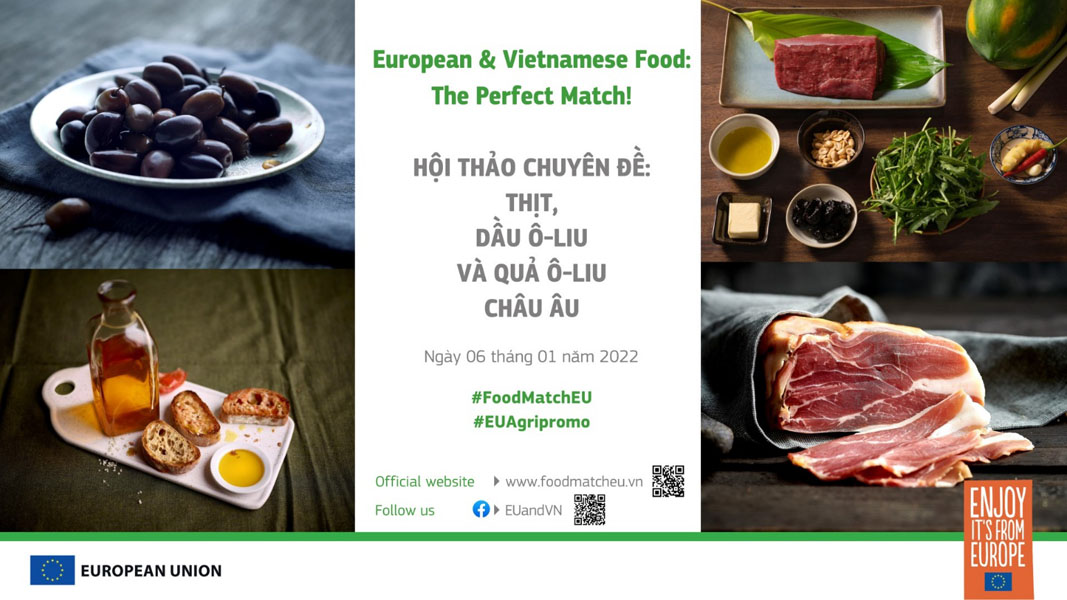 Sự kết hợp tuyệt vời giữa các nguyên liệu của châu Âu và Việt Nam
