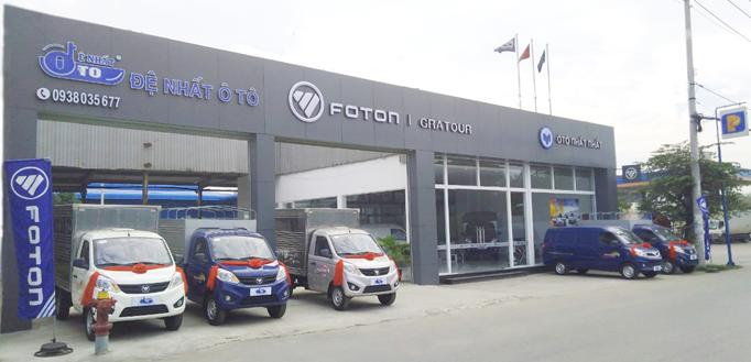 Foton Motors chính thức khai trương showroom đầu tiên tại TP.HCM