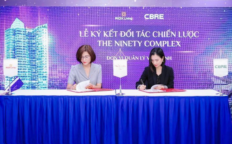 CBRE chính thức trở thành đơn vị quản lý vận hành dự án The Ninety Complex