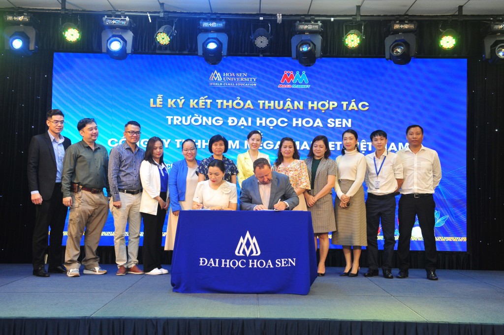 Ký kết thỏa thuận hợp tác giữa Đại học Hoa Sen và MM Mega Market