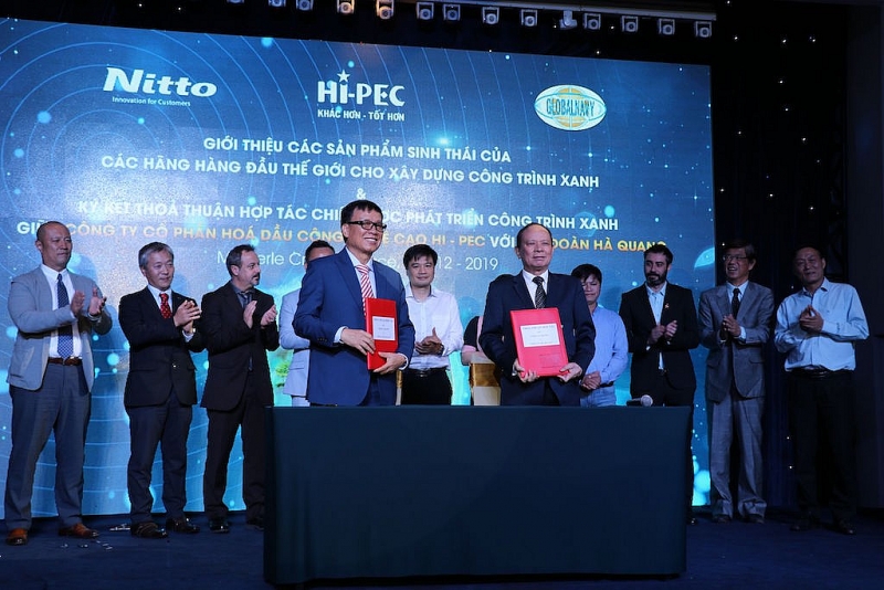 Hi-PEC ký kết hợp tác trên tất cả công trình của tập đoàn Hà Quang
