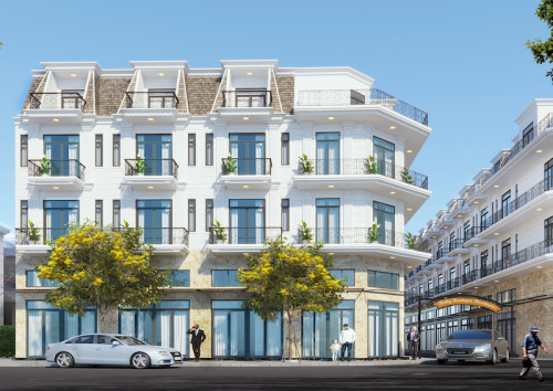 Ruby Boutique Residence - Nhà phố thương mại mang phong cách Châu Âu