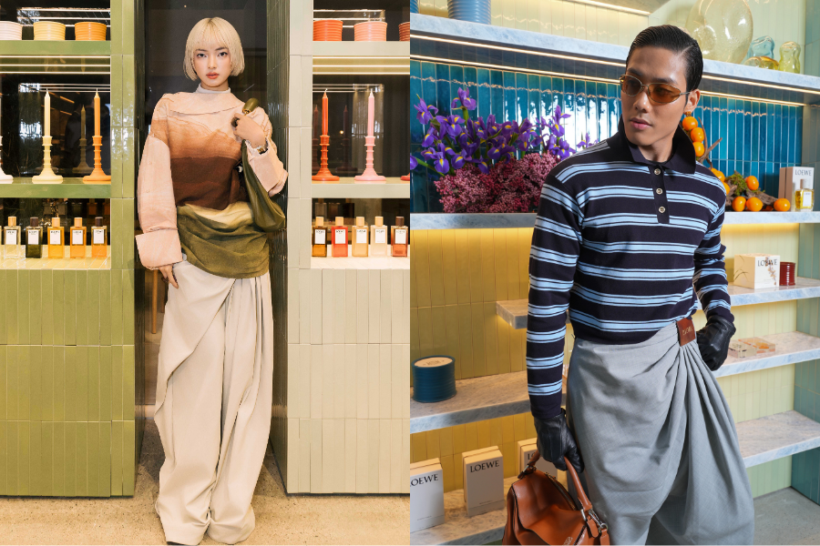 Châu Bùi & Huang Long: Hai cá tính nổi bật trong sự kiện ra mắt FLAGSHIP STORE LOEWE PERFUMES Châu Bùi & Huang Long: Hai cá tính nổi bật trong sự kiện ra mắt FLAGSHIP STORE LOEWE PERFUMES