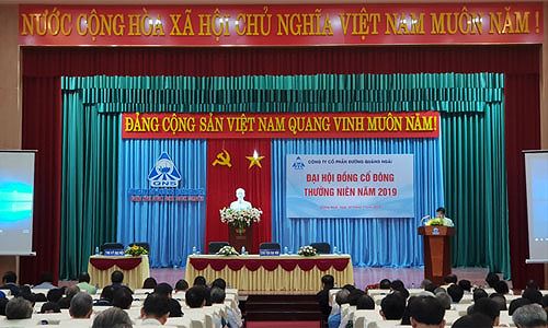Công ty đường Quảng Ngãi tổ chức thành công Đại hội đồng Cổ đông thường niên 2019