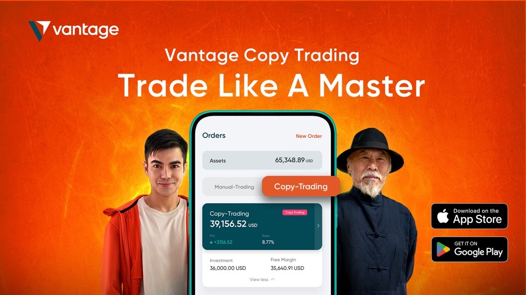 Vantage nâng cấp Copy Trading với tính năng tùy chỉnh tỷ lệ chia sẻ lợi nhuận