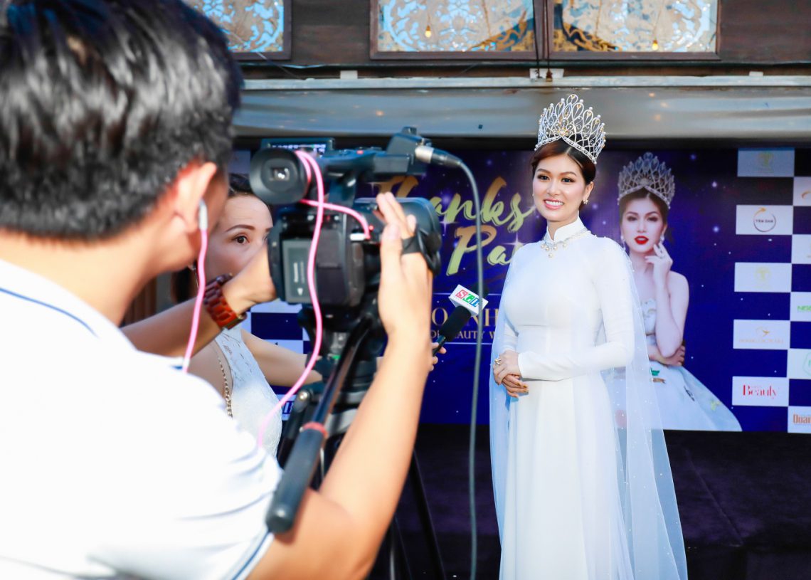 Hoa hậu Oanh Yến xúc động chia sẻ về hành trình đến vương miện “Nữ Hoàng sắc đẹp”