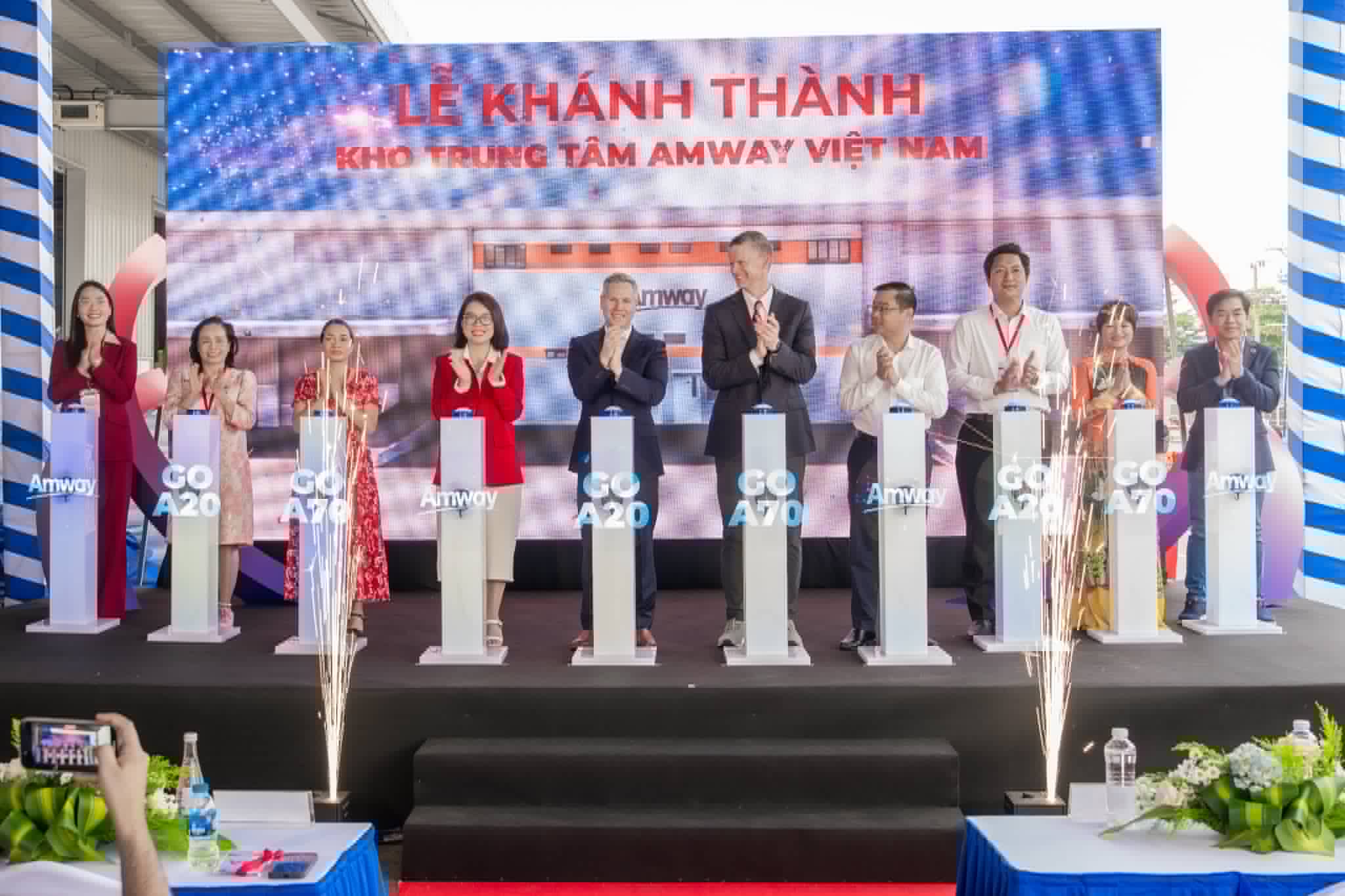 Amway Việt Nam khánh thành Kho Trung tâm triệu đô Amway Việt Nam khánh thành Kho Trung tâm triệu đô