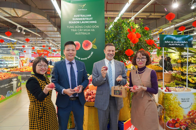 Đào và Xuân Đào Australia vào thị trường Việt Nam