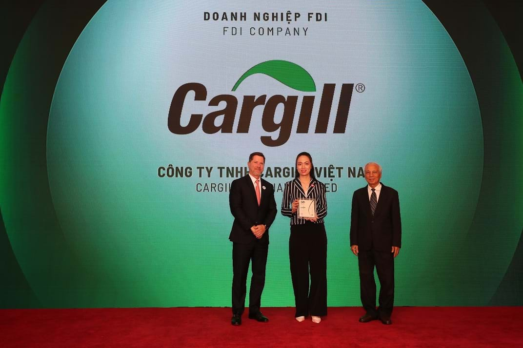 Cargill Việt Nam được vinh danh Top 50 CSA năm thứ ba và HRAA năm thứ tư liên tiếp