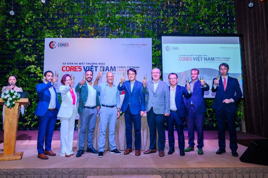 Indochina Kajima ra mắt Core5 Việt Nam, thương hiệu bất động sản công nghiệp từ ​​Hoa Kỳ