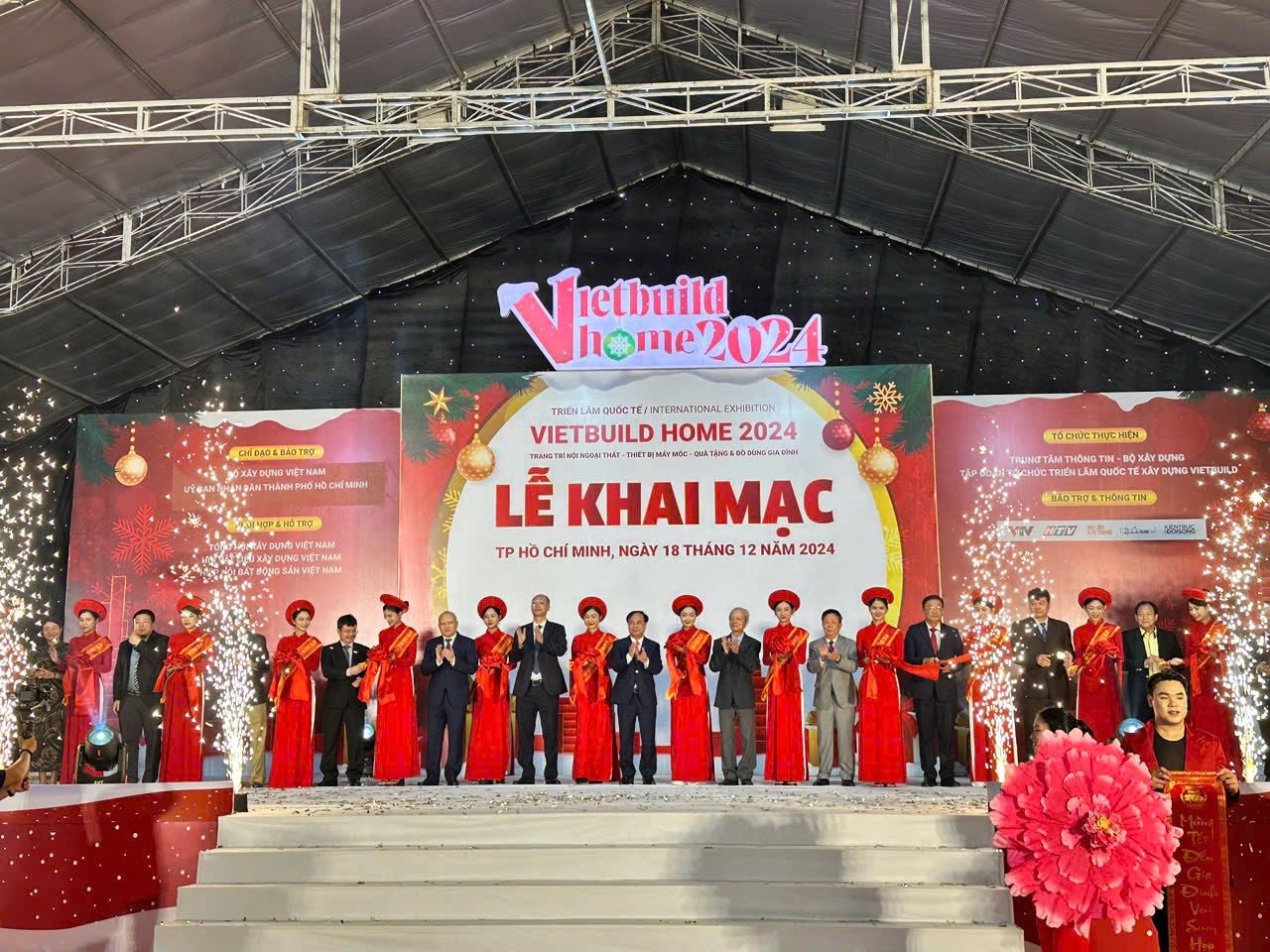 Khai mạc Triển lãm quốc tế Vietbuild Home 2024 tại TP.HCM