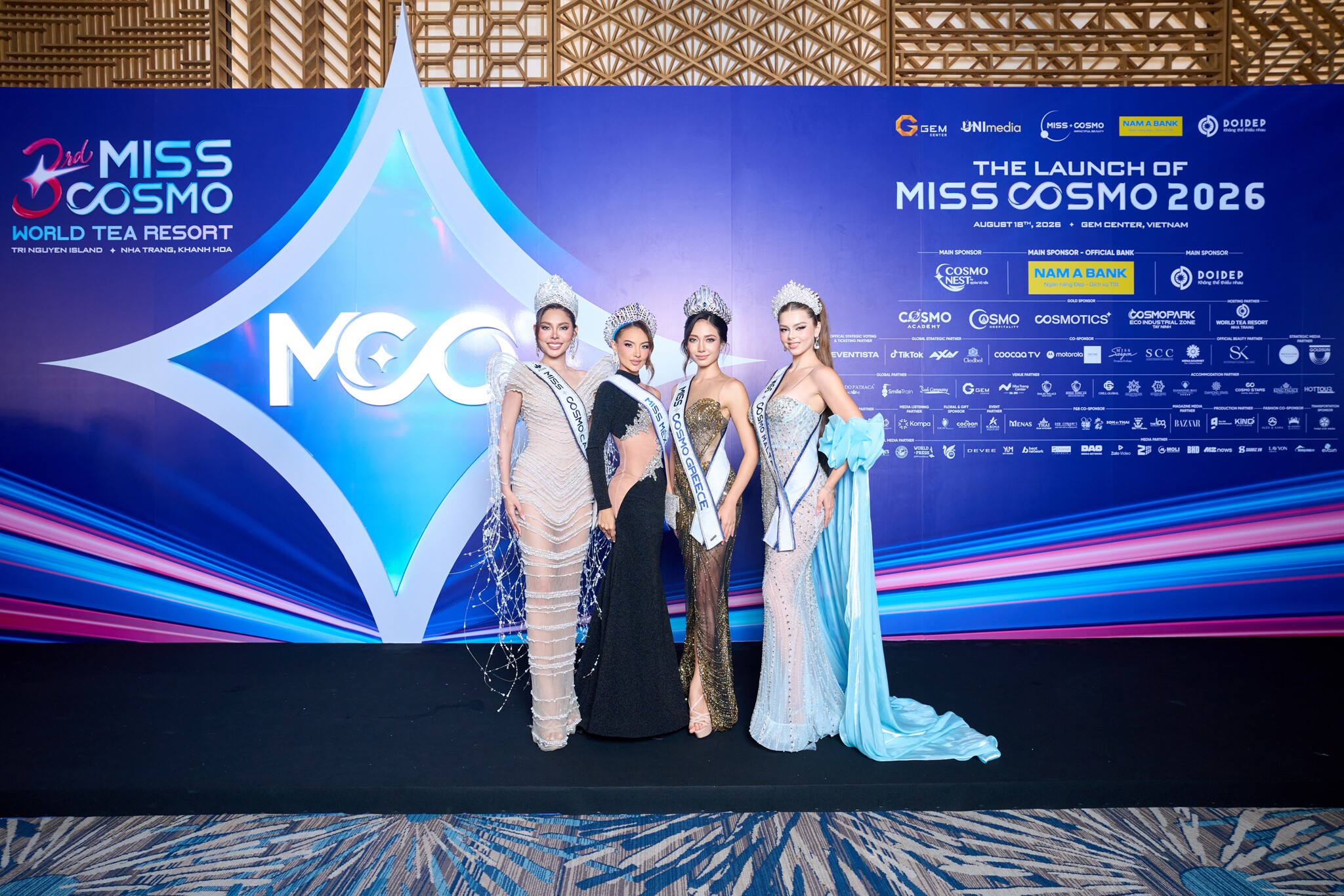 Miss Cosmo 2026: Hơn 90 quốc gia và vùng lãnh thổ tham dự