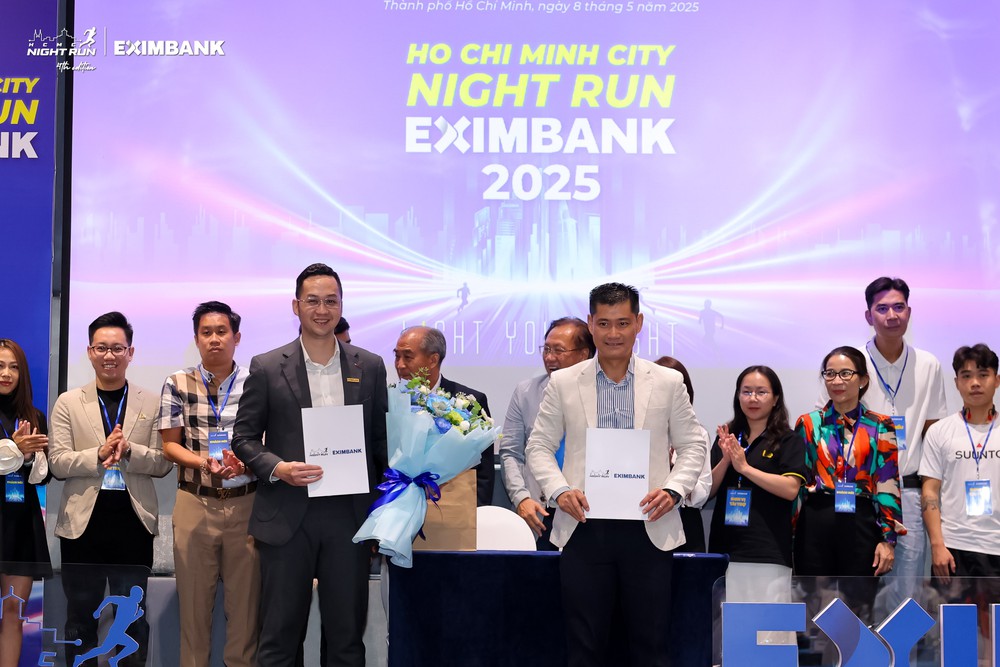 Công bố Giải chạy đêm TPHCM Eximbank lần thứ 4 năm 2025
