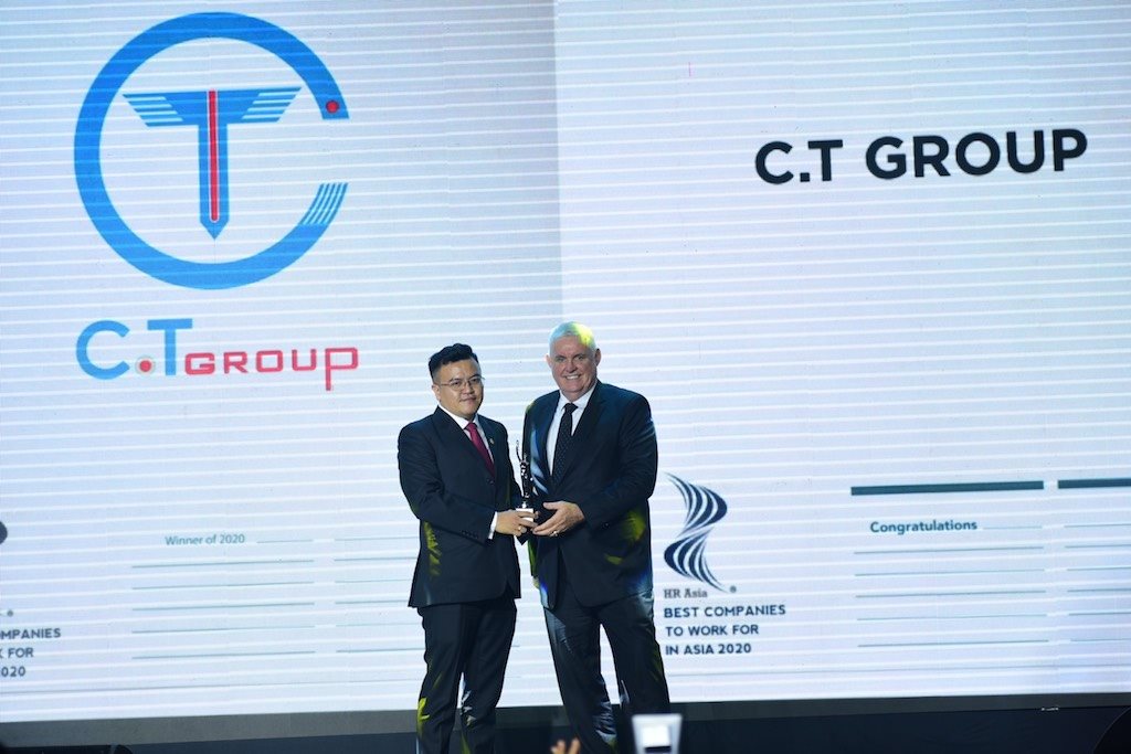 Tập đoàn C.T Group nhận giải thưởng ‘Nơi làm việc tốt nhất châu Á’