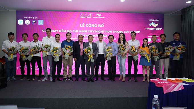 Công bố giải chạy ‘Ho Chi Minh City Night Run Thang Loi Group 2023’
