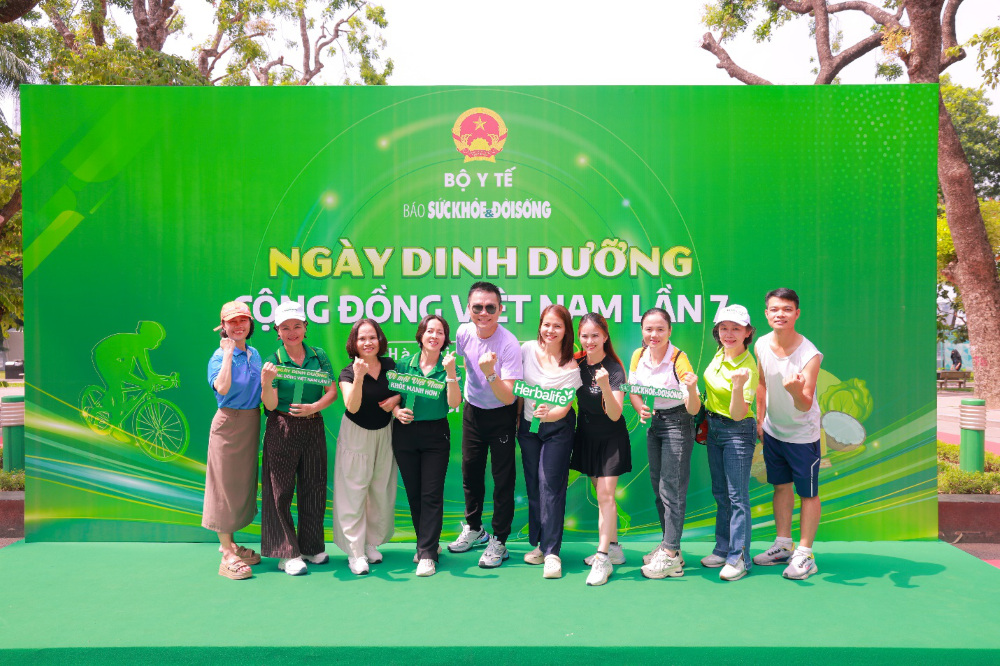 Herbalife Việt Nam đồng hành cùng Báo Sức khỏe & Đời sống tổ chức Ngày Dinh Dưỡng Cộng Đồng Việt Nam lần 7 tại Hà Nội 