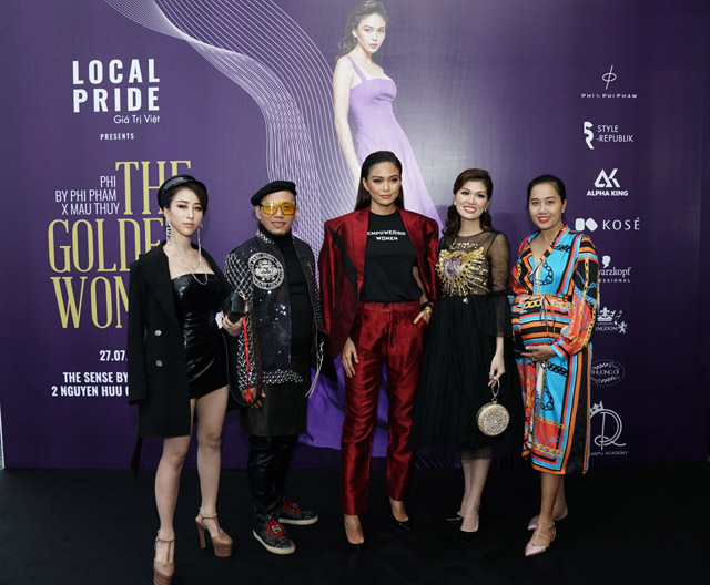 Hoa hậu - Nữ hoàng Oanh Yến chúc mừng 4 đại diện phái đẹp Việt qua BST The Golden Women Published