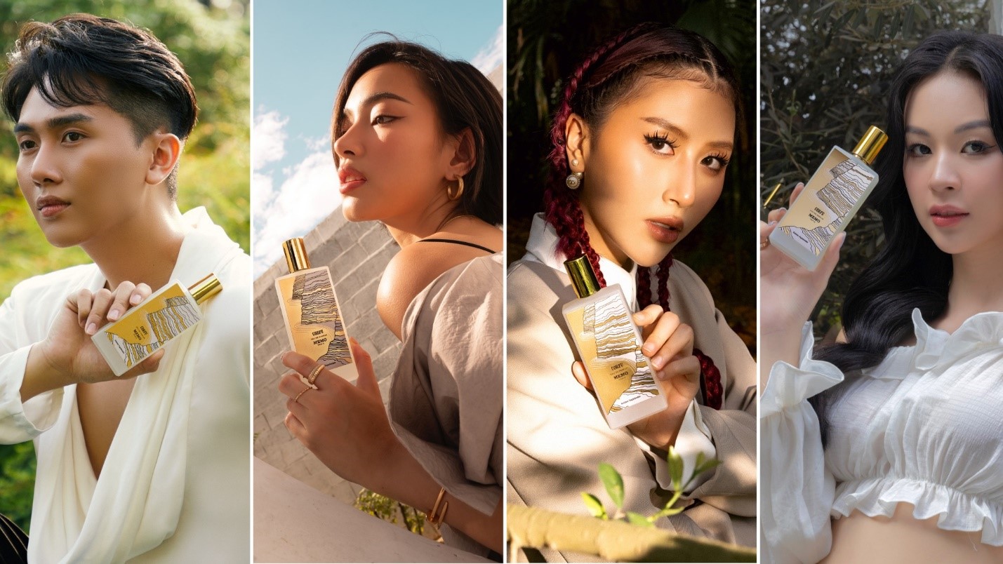 Đâu là điều khiến Memo Paris lựa chọn 4 gương mặt này cho hành trình ra mắt sản phẩm mới tại Việt Nam?