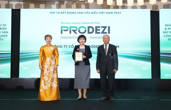 Prodezi được vinh danh Top 10 doanh nghiệp bất động sản tiêu biểu năm 2025
