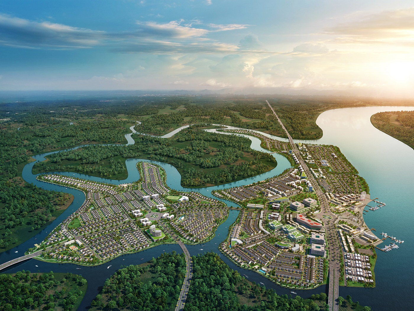Novaland hợp tác với TTC Energy phát triển Aqua City thành đô thị sinh thái thông minh