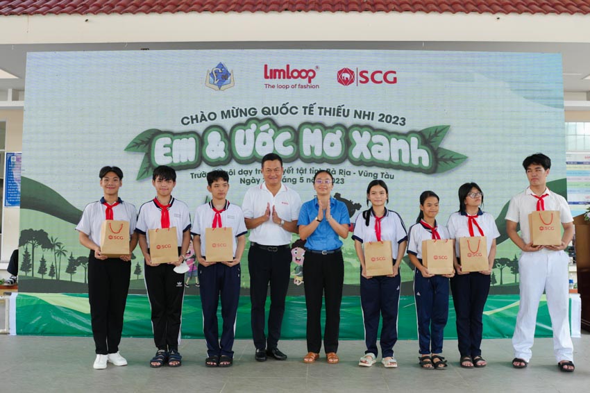 SCG với Limloop chắp cánh ước mơ cho trẻ em khuyết tật tại tỉnh Bà Rịa Vũng Tàu