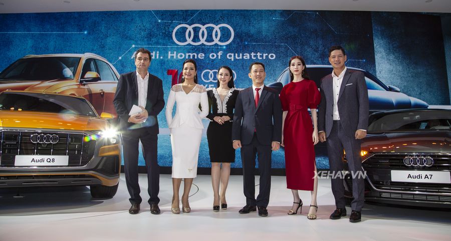 Ngắm dàn đại sứ yêu kiều của Audi tại VMS 2018