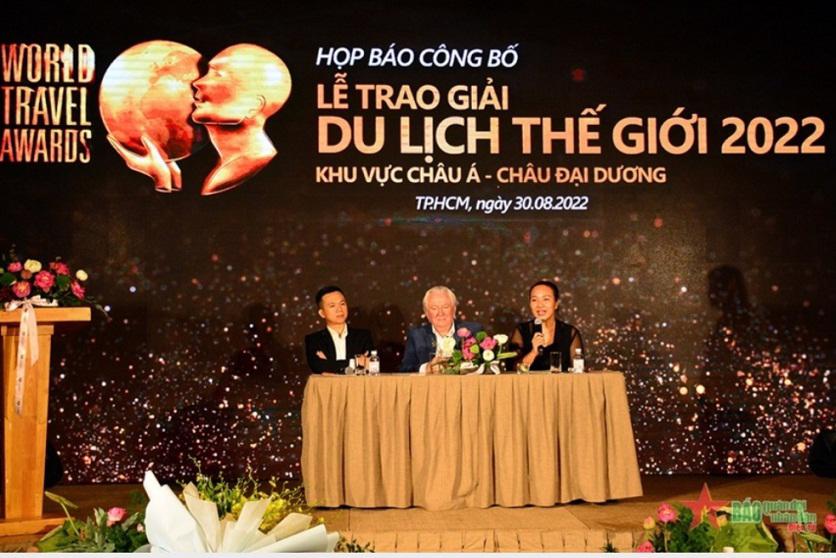Việt Nam đăng cai tổ chức Lễ trao giải World Travel Awards 2022 khu vực châu Á và châu Đại Dương